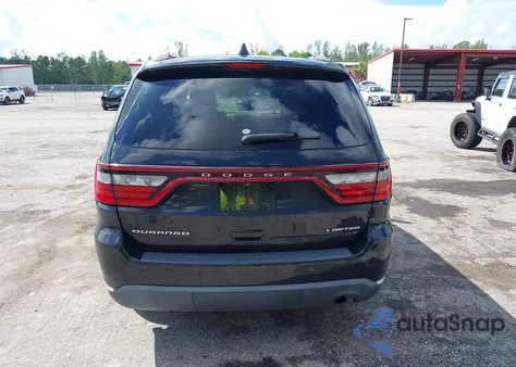 2016 Dodge Durango Limited из США, поврежденный, VIN 1C4RDHDG2GC322388